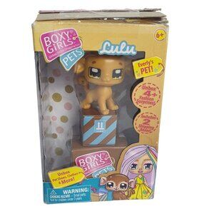 Boxy Girls Pets Lulu Monkey Collectible Mini Figure Toy With Shipping Boxes NEW